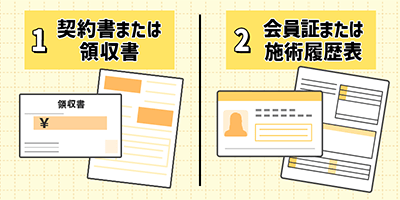 乗り換え割を適用するために必要な書類