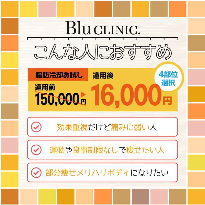 【まとめ】ブルークリニックはこんな人におすすめの医療痩身クリニック解説画像