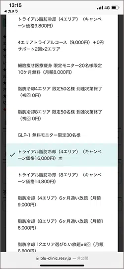 ブルークリニックのカウンセリングの流れ3