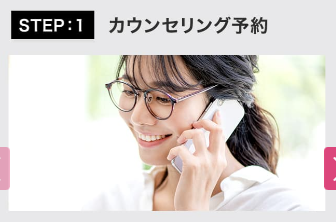 uraraクリニックの施術までの流れ1