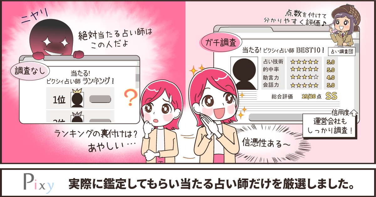 電話占いピクシィで当たる先生はこの人 調査して分かった 良かった点 イマイチな所