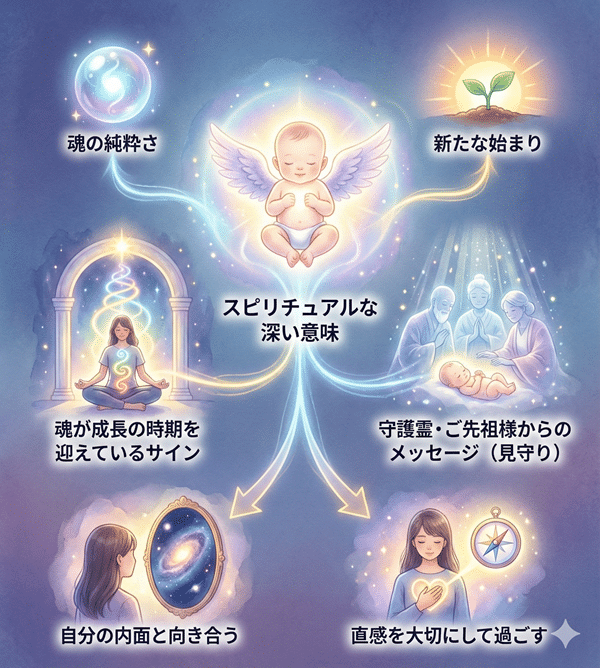 赤ちゃんの夢のスピリチュアルな意味