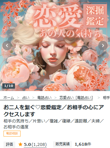 のあ先生の出品サービス